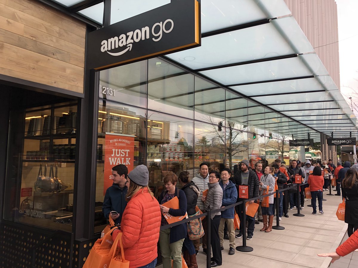 Amazon Go 终对大众开放；高通获 20 亿美元采购订单；滴滴成立 AI Labs丨一周「硬」资讯