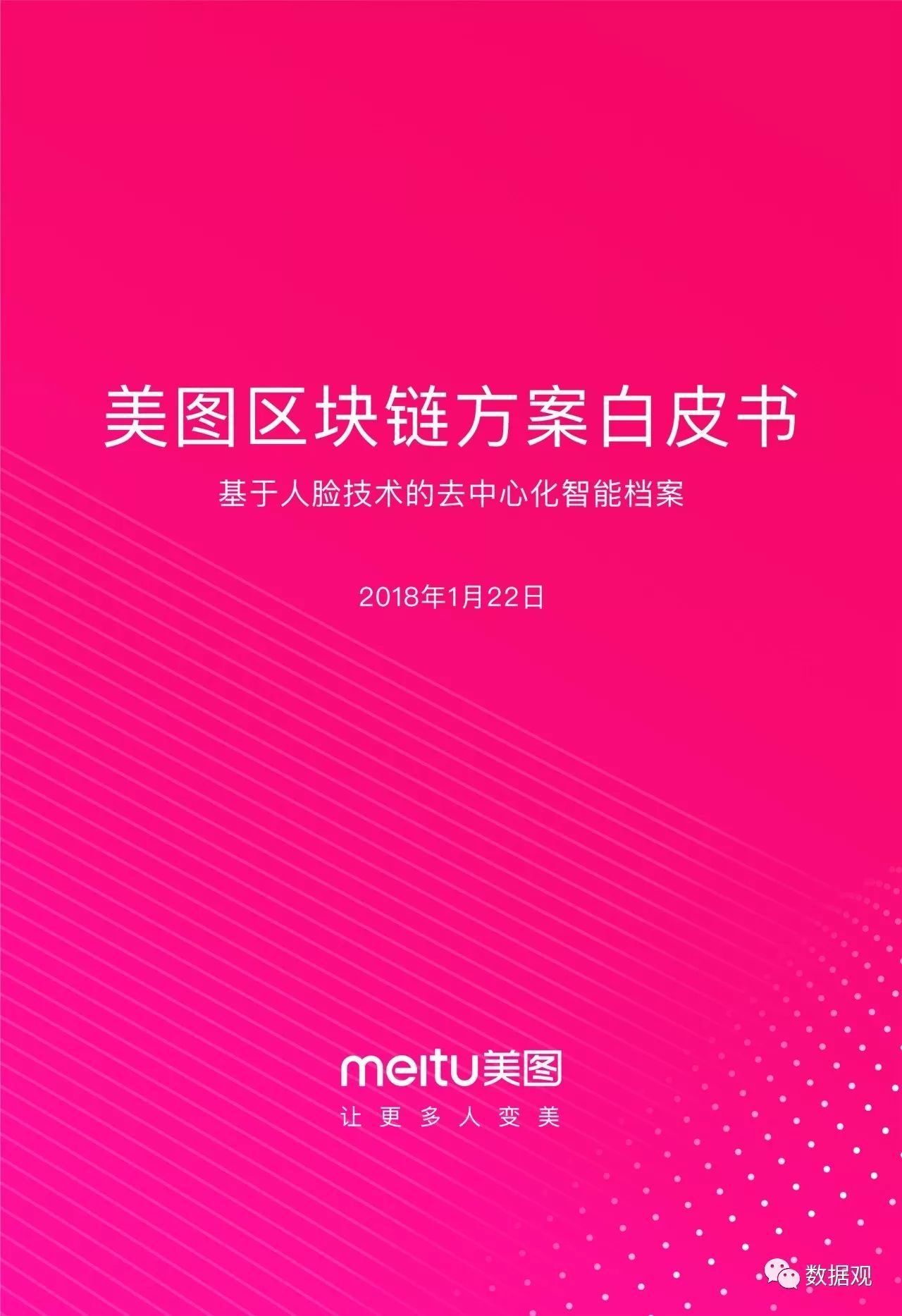 《美图区块链方案白皮书》首发（完整版PPT）