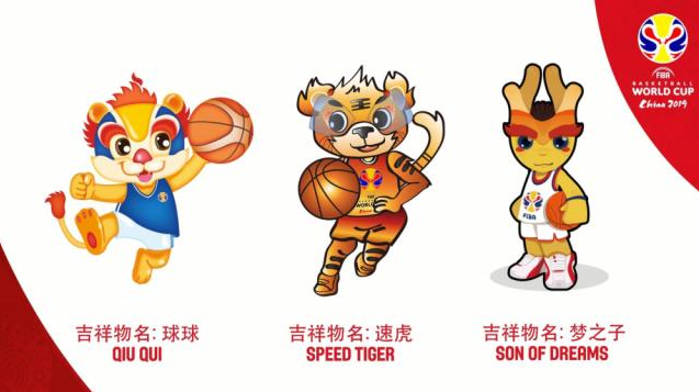 世界杯吉祥物设计步骤(2019男篮世界杯的三只吉祥物丑爆了？来听听他们的设计者怎么说吧)
