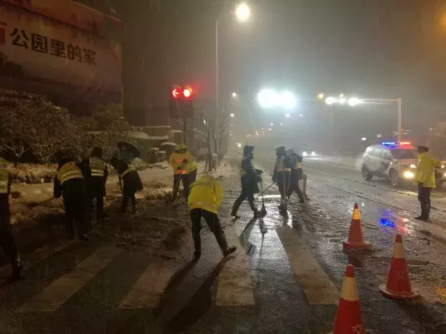 织里日结临时工招聘（湖州公安铁军抗击冰雪）