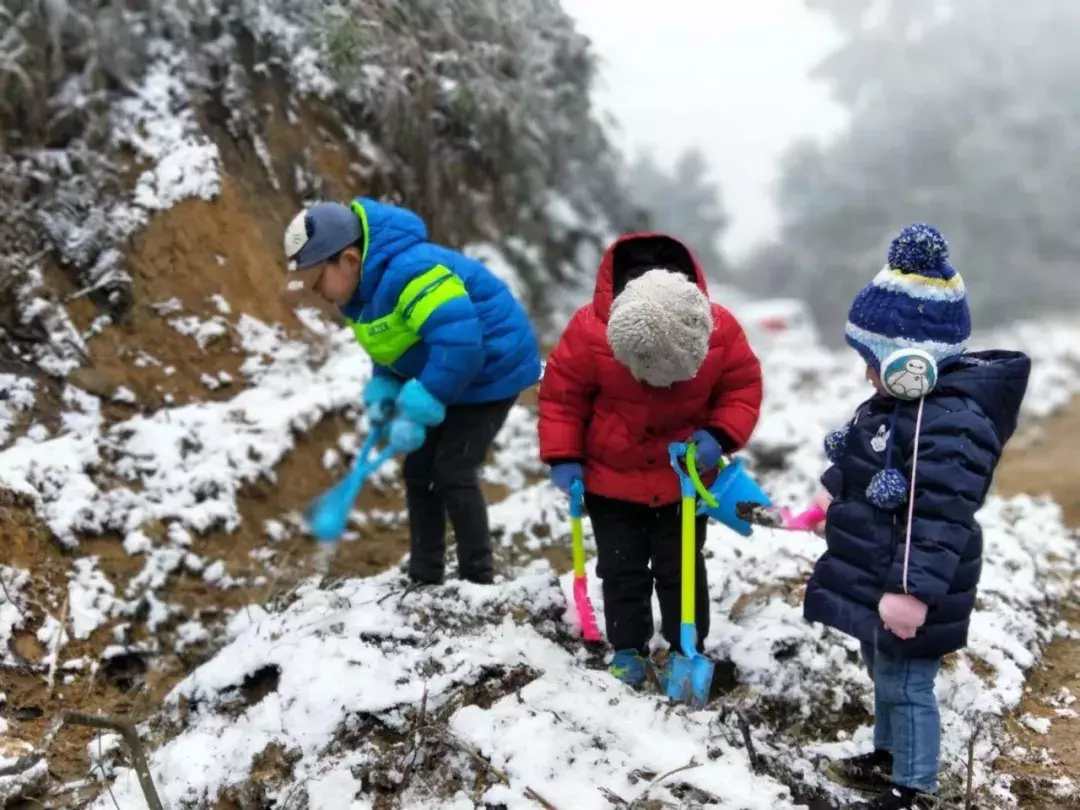 看雪啦！长寿五华山的雪景真叫一个美！