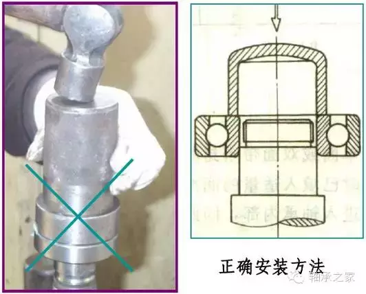 「太珍贵了」轴承的安装方式，以及错误安装示范！