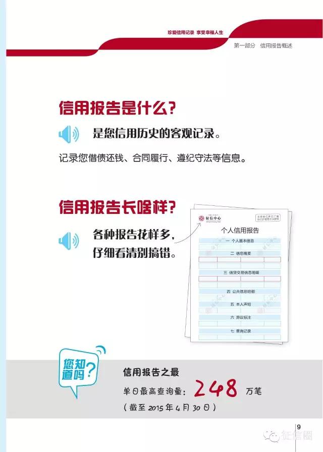 看央行征信中心权威发布搞懂信用报告