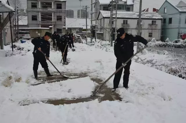 织里日结临时工招聘（湖州公安铁军抗击冰雪）