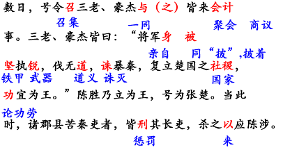 「中考文言文」《陈涉世家》详解，从此再也不用担心语文成绩