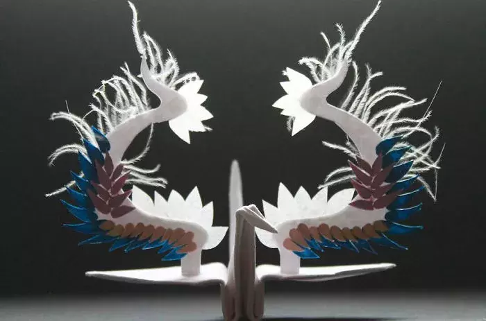 「手工乐趣」|你折的叫千纸鹤,人家折的这叫凤凰!折纸美炸天!