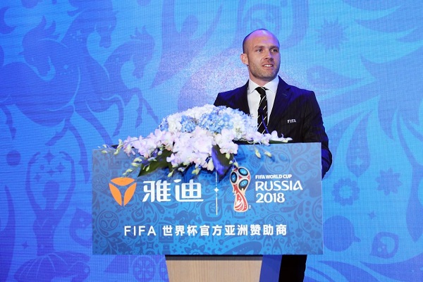 66世界杯吉祥物(成为FIFA世界杯的首家电动车赞助商，为何是雅迪？)