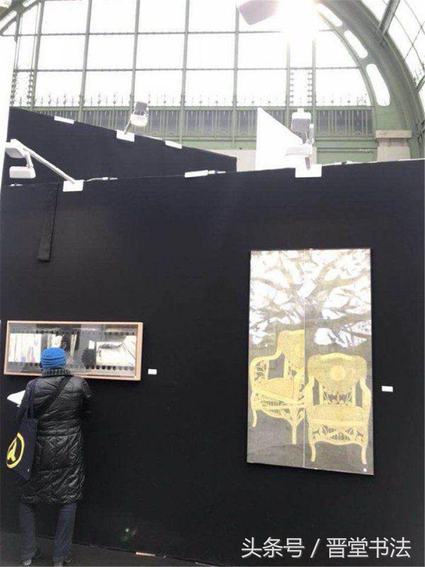 吴芳水墨艺术作品2018年2月13在法国巴黎大皇宫美术馆展出