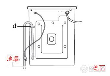 洗衣机上排水和下排水区别 上排水改下排水安装攻略