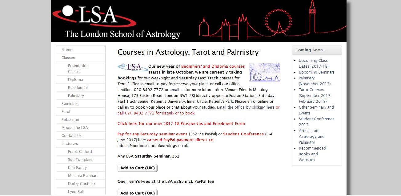 伦敦占星学院是个什么鬼？