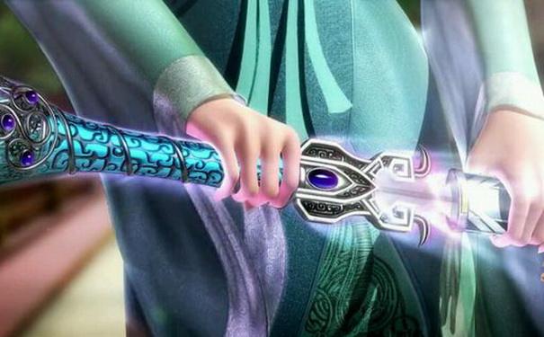 9,秋骊道家晓梦的配件,感觉这把剑是十大名剑中最漂亮的剑,很符合晓梦