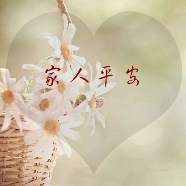 此生三愿：父母安康，儿女顺遂，家和人宁，福泽绵长。