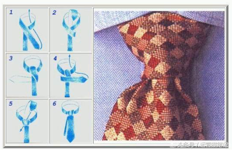 领带怎么叠 领带怎么折 领带的折法图解