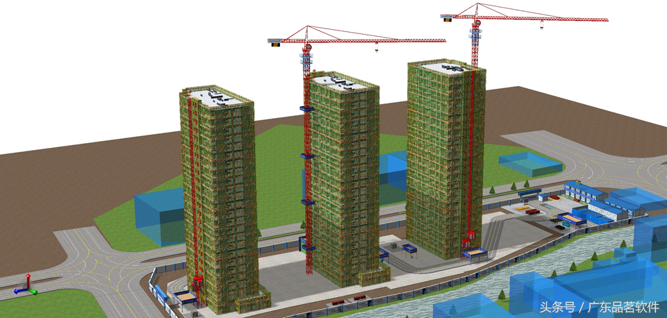 品茗BIM三维施工策划软件切换CAD平台方法