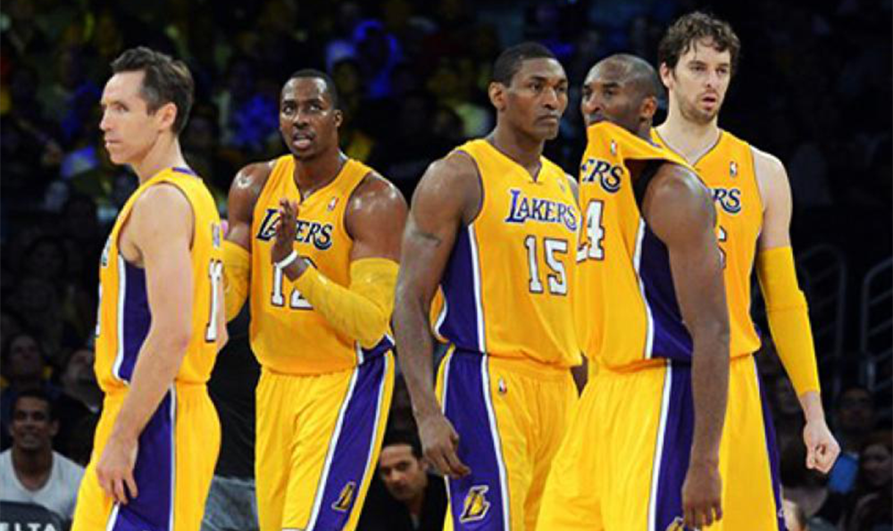 2013年五巨头湖人回顾,科比尽力了!)_篮球新闻 - 黑白体育