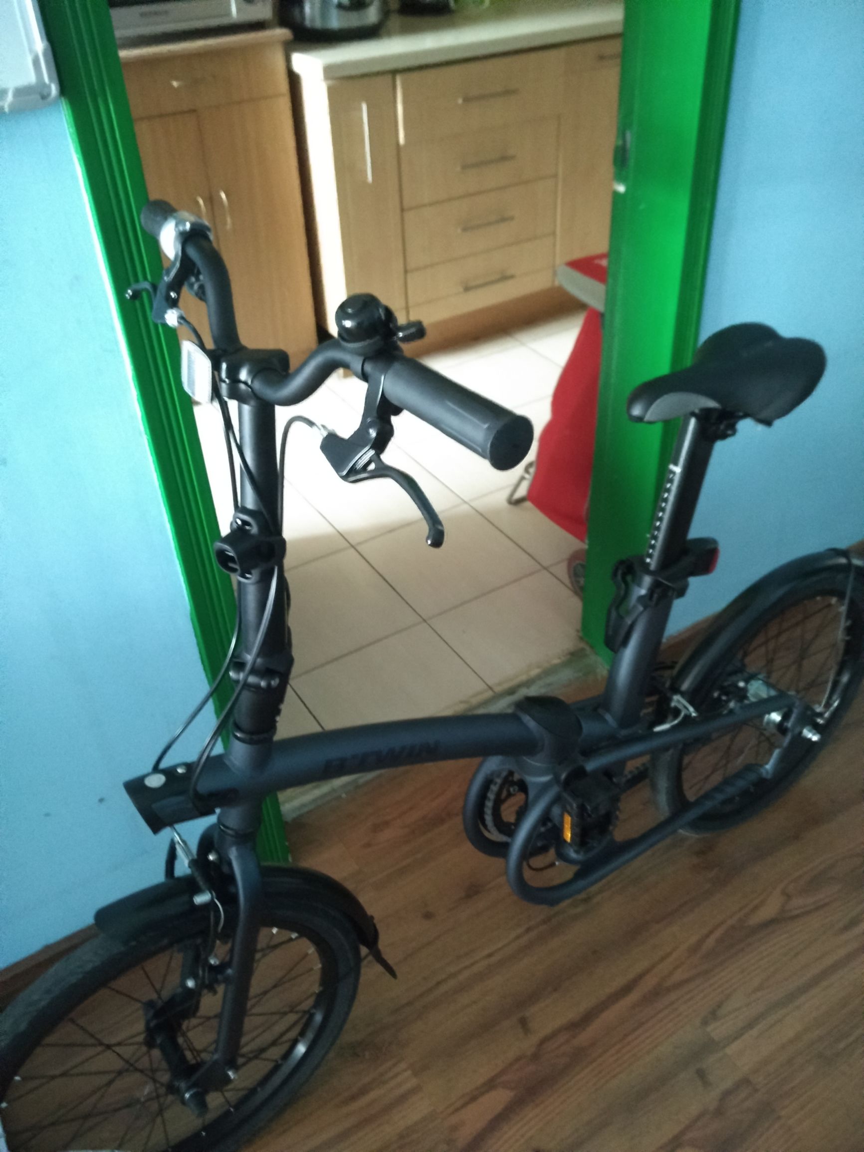 新入手迪卡儂 btwin tilt700 摺疊自行車初體驗