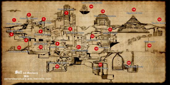 《盐和避难所》图文攻略 全关卡难点流程图文攻略