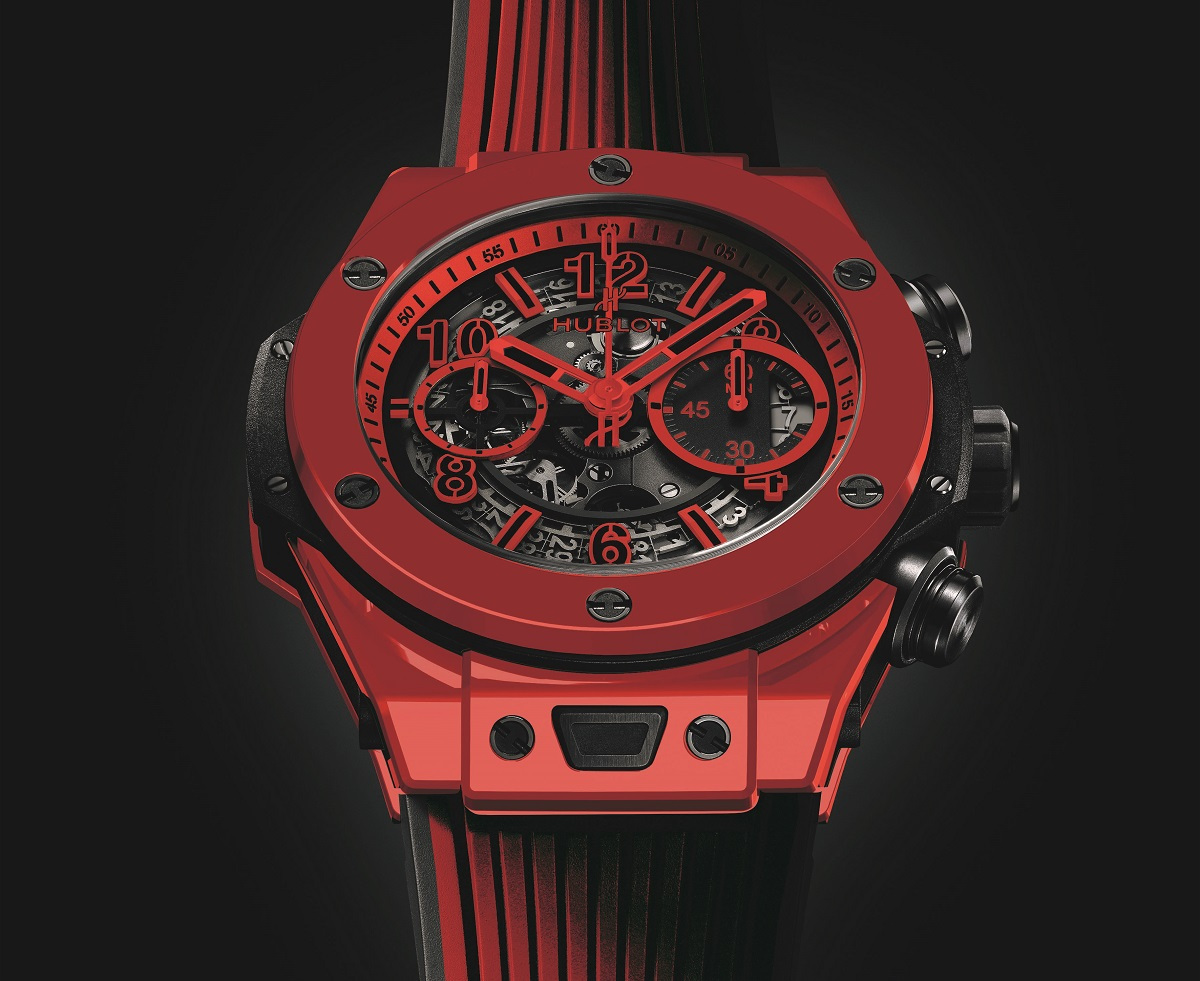 宇舶 Hublot BIG BANG UNICO红魔陶瓷手表