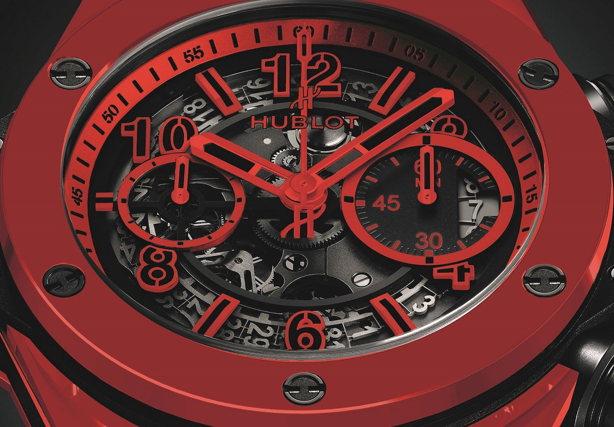 宇舶 Hublot BIG BANG UNICO红魔陶瓷手表