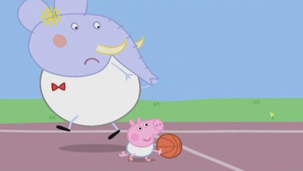 to richard rabbit.传给了斑马佐伊,又传给了兔子理查德.