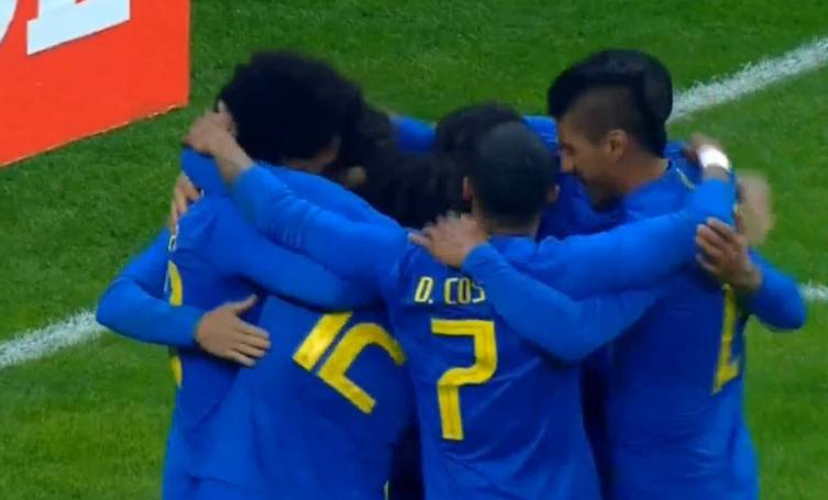 俄罗斯世界杯巴西保利尼奥(友谊赛-保利尼奥造两球库鸟点射 俄罗斯0-3不敌巴西)