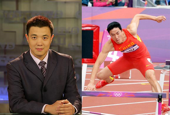 2008北京奥运会,杨健解说男子110米栏预赛,看到刘翔摔倒的一瞬间,他大