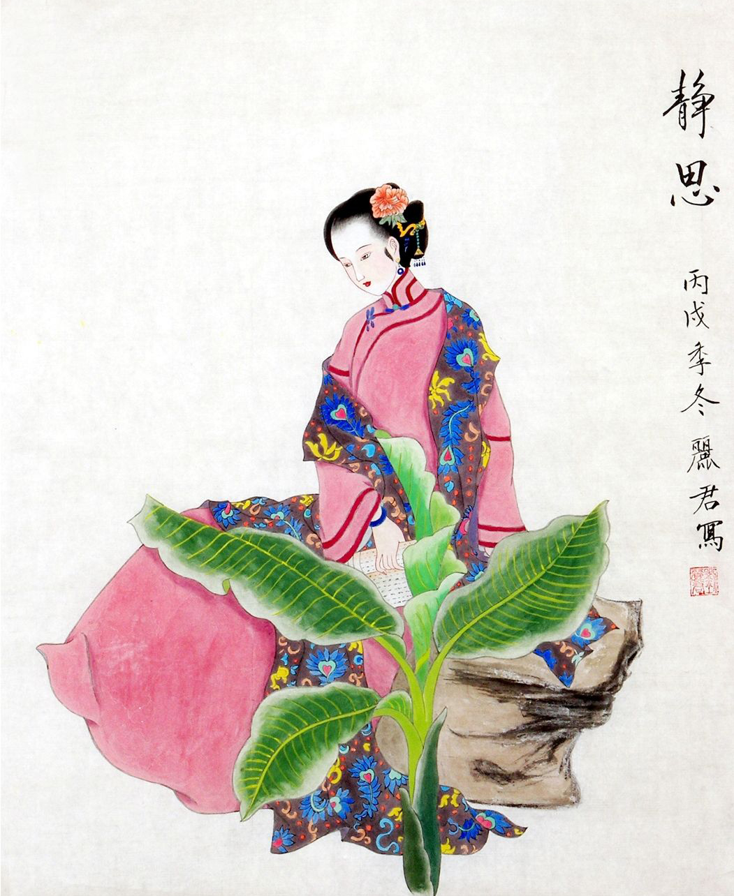 古代唯美经典仕女图国画欣赏