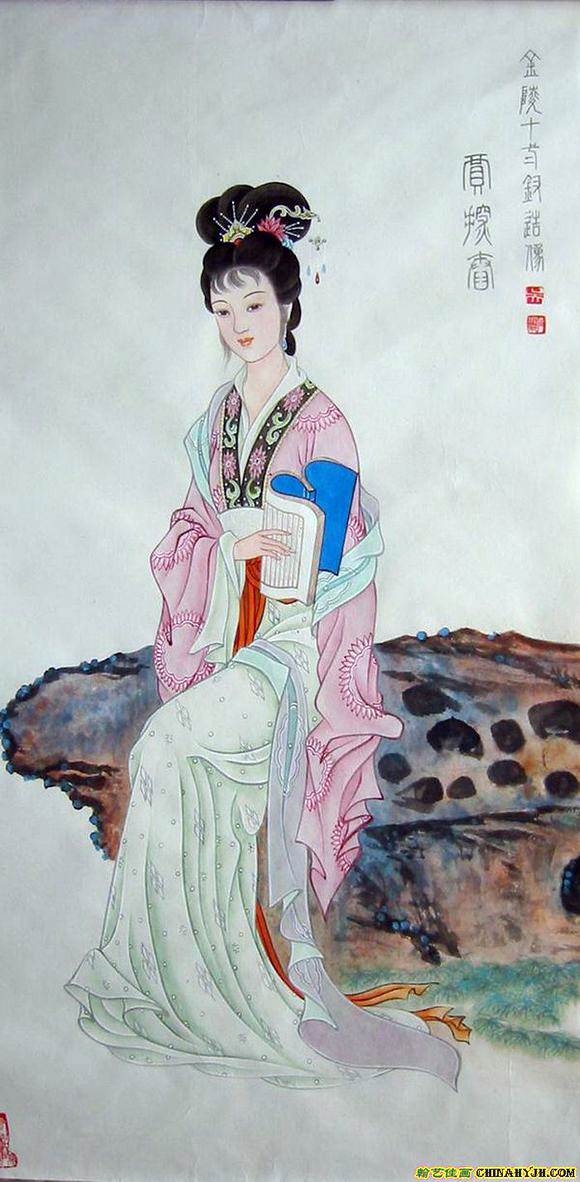 古代唯美经典仕女图国画欣赏