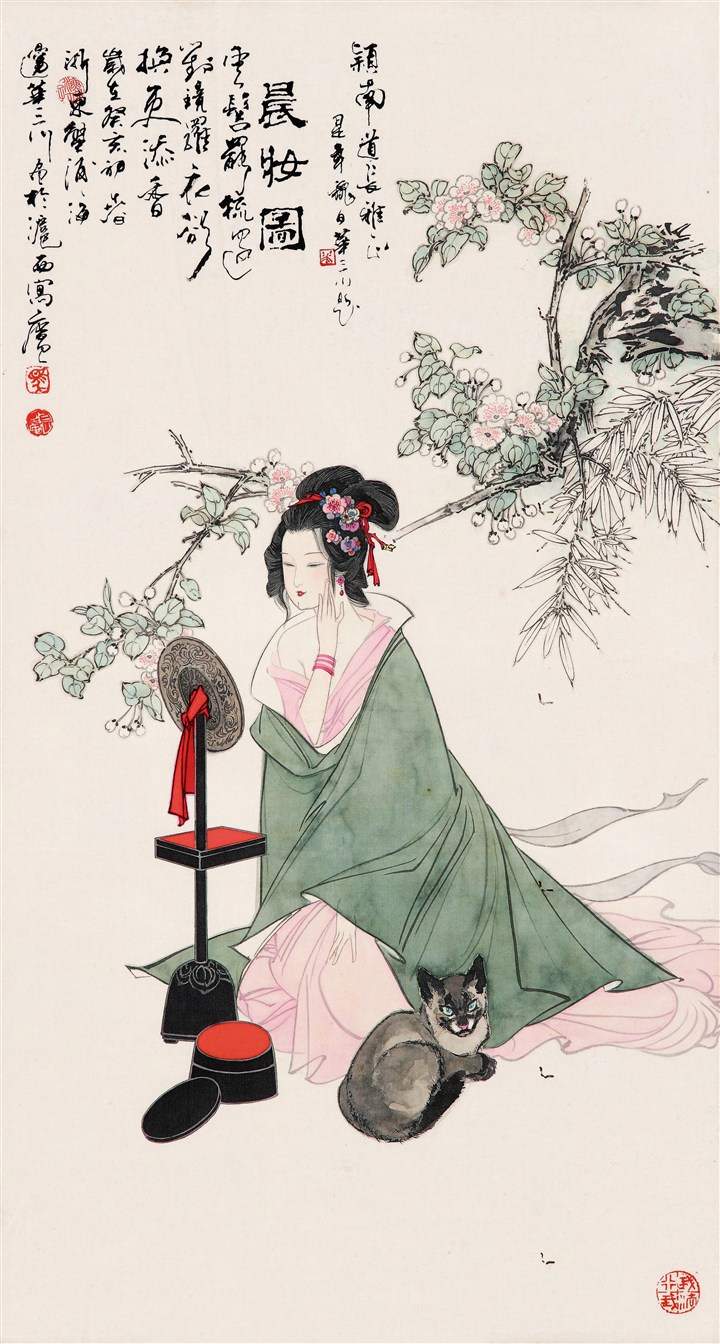 古代唯美经典仕女图国画欣赏