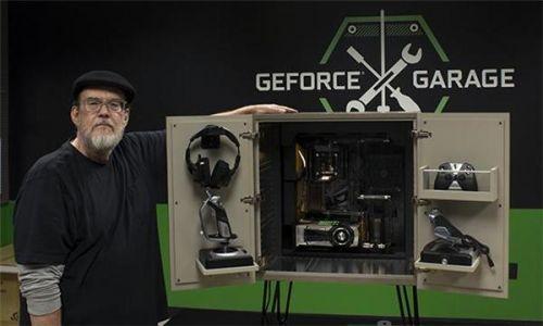 GeForce Garage亮点：Thomas Middleditch 的中世纪风木柜改装机箱