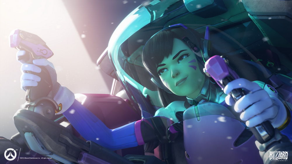 守望先锋新人向攻略 灭团之星-D.Va