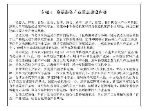 山东新旧动能转换重大工程实施规划发布（全文）