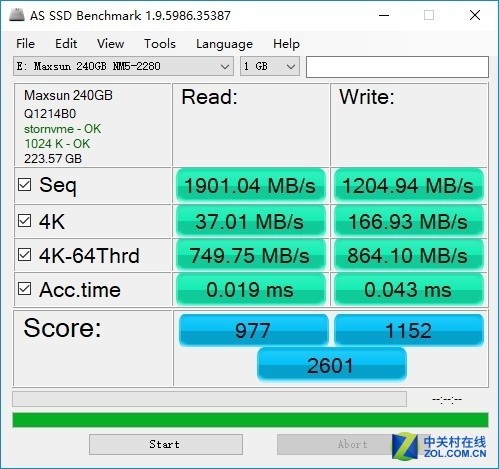 编辑花399元买到一块240G NVMe SSD靠谱吗？