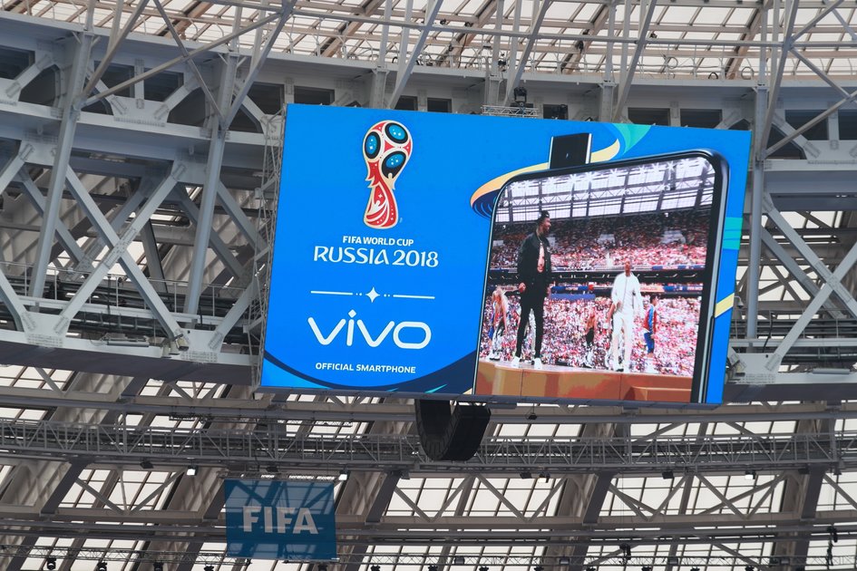 今年世界杯是环绕声吗(非凡时刻，2018 FIFA世界杯现场上演“vivo 8分钟”)