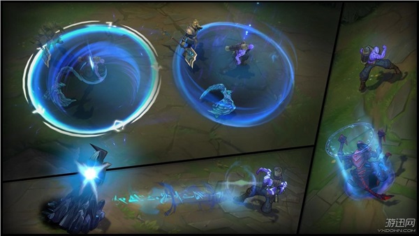 《LOL》瑞兹重做后全皮肤一览 背卷轴的小光头变帅了！