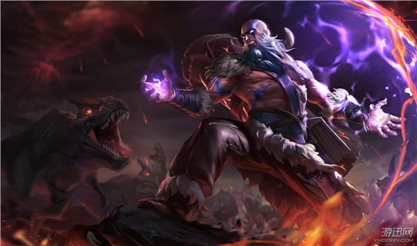 《LOL》瑞兹重做后全皮肤一览 背卷轴的小光头变帅了！
