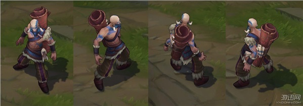 《LOL》瑞兹重做后全皮肤一览 背卷轴的小光头变帅了！