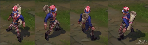 《LOL》瑞兹重做后全皮肤一览 背卷轴的小光头变帅了！