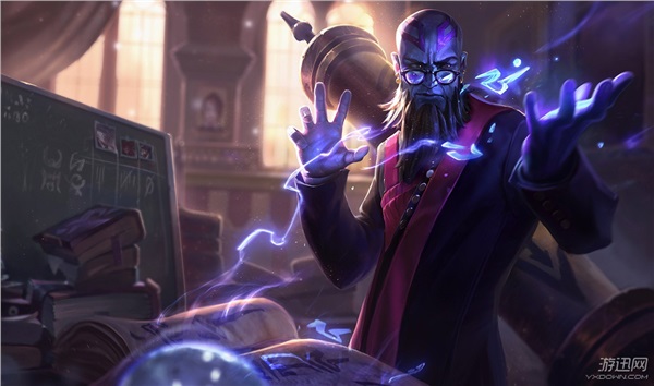 《LOL》瑞兹重做后全皮肤一览 背卷轴的小光头变帅了！