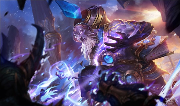 《LOL》瑞兹重做后全皮肤一览 背卷轴的小光头变帅了！