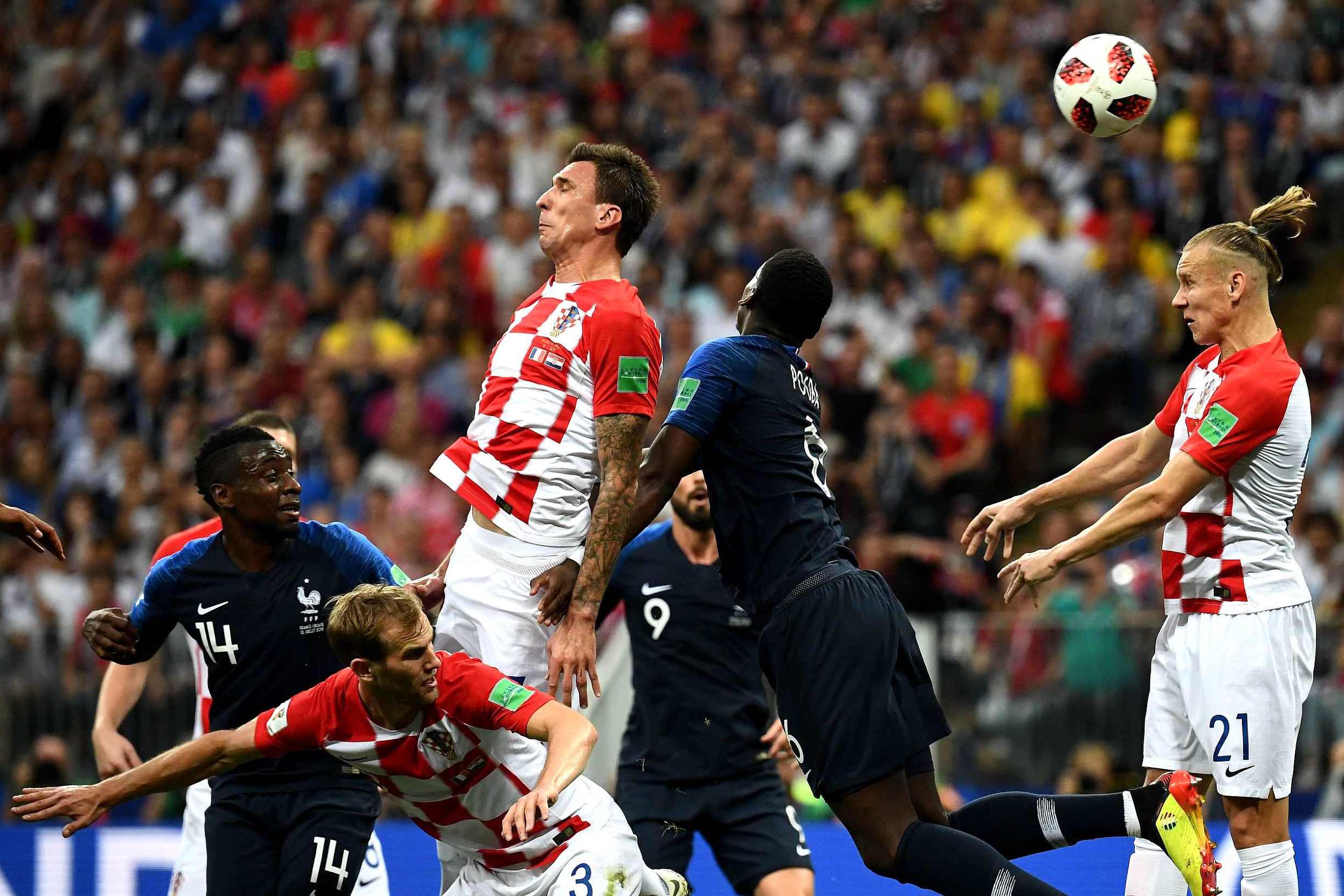 201世界杯完赛(进球大战法国4-2胜克罗地亚 时隔20年再夺世界杯)_十大