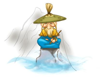 姜太公钓鱼愿者上钩是什么意思_太公钓鱼愿者上钩什么意思