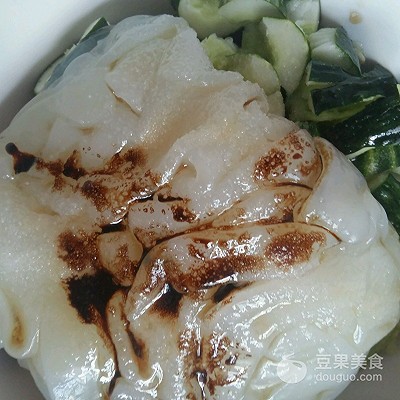 黃瓜拉皮的做法,黃瓜拉皮的做法涼拌菜