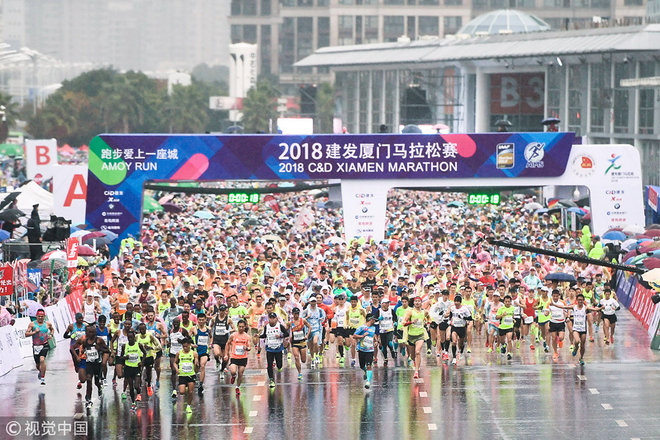 2019厦门马拉松多项细节提升，再次引来众多高手同场竞速