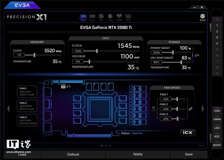 EVGA正式发布Precision X1超频软件