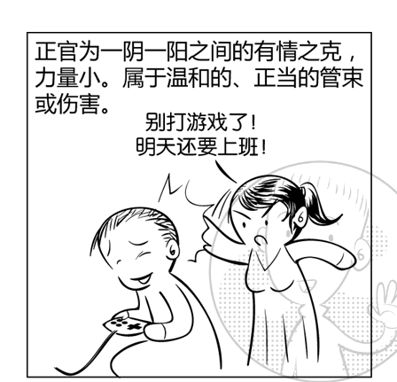 八字十神六亲上（漫画版）