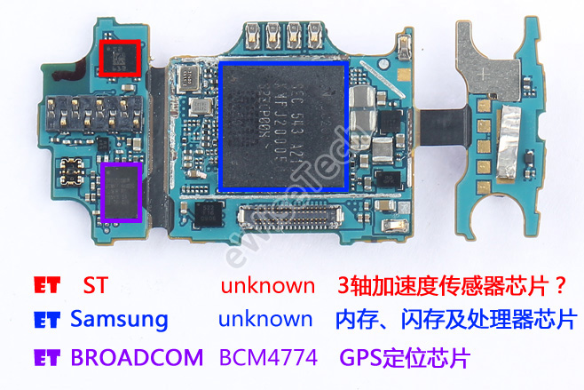 三星Gear Fit2拆解，更大存储、IP68防水