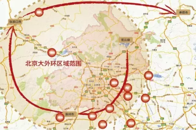 北京几环是怎么分的，北京的环你知道怎么分出来的吗？
