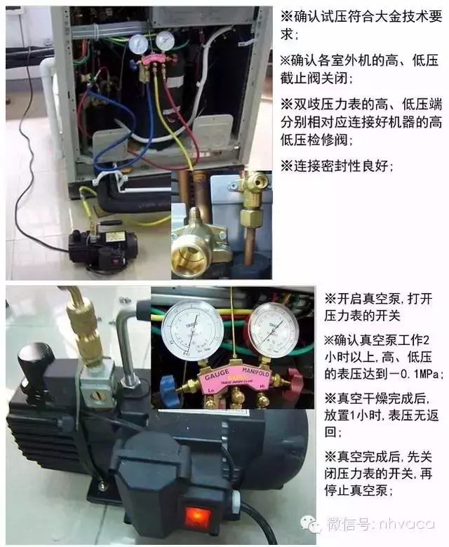 干货：变频多联机开机调试操作流程