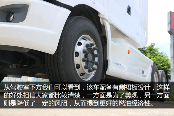 号称最美长头车 东风柳汽T7长头牵引车深度解析